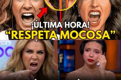 Rocío Sánchez Azuara slaps Ángela for disrespecting her live on air