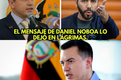 El Mensaje que Quebró al “Hombre de Hierro”: La Conmovedora Alianza Invisible entre Nayib Bukele y Daniel Noboa