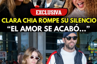 CLARA CHÍA ROMPE EN LLANTO Y CONFIRMA SU RUPTURA CON PIQUÉ TRAS MESES DE CRISIS EN SILENCIO