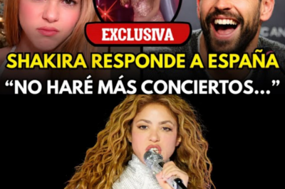 Shakira explodes after criticism and cancels her concerts in Spain with a message to Piqué