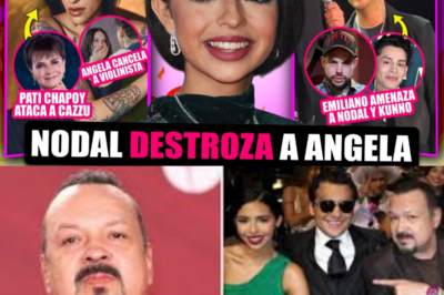 ÁNGELA AGUILAR DESTROZADA EN PÚBLICO POR CHRISTIAN NODAL FURIOSO CON PEPE Y AMENAZA DE EMILIANO
