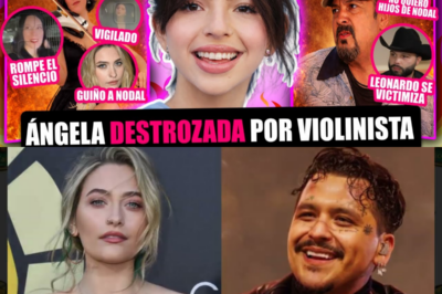 Tensión en el escenario: Ángela Aguilar vigila de cerca a Nodal tras el regreso de la violinista Esmeralda Camacho