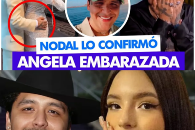 ¡Revelación bomba! Nodal confirma el embarazo de Ángela Aguilar en un audio y las redes se estallan