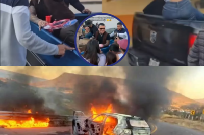 ¡TENSIÓN EN ZACATECAS! Christian Nodal y Ángela Aguilar en peligro: el ataque a su caravana que dejó a todos en shock – ¡Entérate de los detalles!