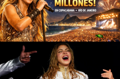 Shakira hará historia en Copacabana: Un concierto monumental ante millones de almas en el corazón de Brasil
