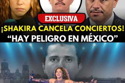 Shakira suspende su gira en México: Alerta nacional y la llamada de emergencia de Harfuch que lo cambió todo