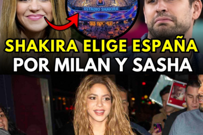 EL VERDADERO MOTIVO POR EL QUE SHAKIRA ELIGIÓ MADRID Y NO BARCELONA PARA CERRAR SU GIRA