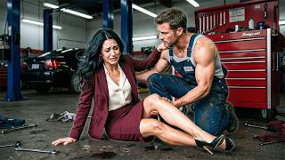 En medio de una situación inesperada que nadie supo cómo manejar, una mujer con una vida acomodada pidió ayuda desesperadamente al no poder moverse, y fue un mecánico quien decidió intervenir sin imaginar que ese gesto cambiaría por completo el rumbo de ambos y revelaría una historia que nadie vio venir