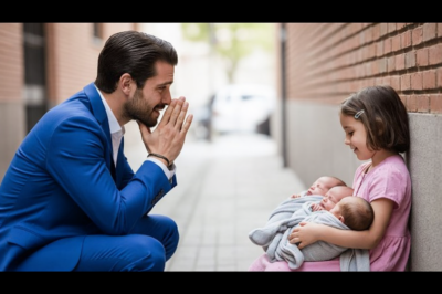 “Una niña encuentra a tres bebés solos… sin imaginar quién cambiaría su destino.”