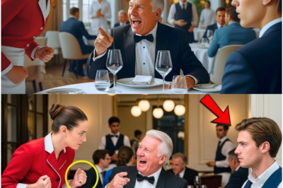“¡Habla con mi hijo sordo si puedes!”: el millonario intentó ridiculizar a la mesera ante todos, pero el gesto silencioso que ella hizo después cambió el rumbo de la noche y lo dejó expuesto