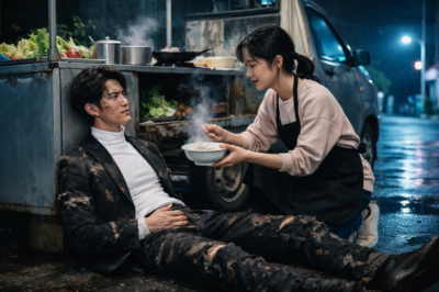 Durante años aceptó en silencio la comida que le ofrecía un vecino mientras su propio hijo lo trataba con desprecio, hasta que un día todo cambió de una forma que nadie esperaba y, una década después, un encuentro inesperado frente a su casa reveló una verdad que dejó a todos sin palabras