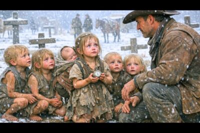 “‘No sabemos adónde ir’, susurraron dos niños. Un vaquero alcanzó a oírlos… y una sola promesa terminó cambiando su destino.”