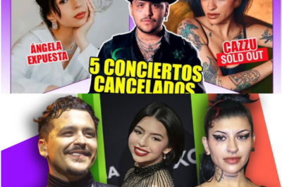 NODAL CANCELA 5 CONCIERTOS MIENTRAS CAZZU HACE SOLD OUT Y ALEX RODRÍGUEZ EXPONE A ÁNGELA: EL MOMENTO QUE SACUDE A LA MÚSICA LATINA