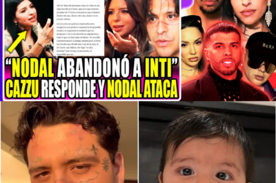 NODAL ATACA Y CAZZU HABLA: “ABANDONASTE A INTI, ELLA PREGUNTA POR TI” ÁNGELA AGUILAR Y RAUW CALLAN