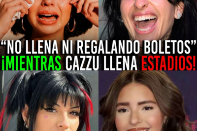 CERIANI DESTAPA LO PEOR, CAZZU LLENA ESTADIOS MIENTRAS ÁNGELA REGALA BOLETOS PARA NO CANTAR EN VACÍO
