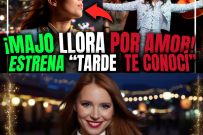 Majo Aguilar rompe en llanto: La desgarradora confesión de un amor prohibido que llegó “demasiado tarde” a su vida