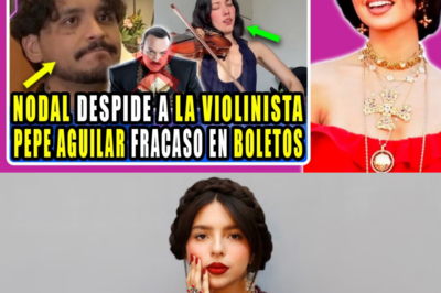 ÁNGELA AGUILAR Y NODAL DESPIDEN A LA VIOLINISTA POR PEPE AGUILAR, FANÁTICA DE ÁNGELA ATACA A MADRE