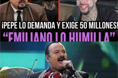 ¡PEPE AGUILAR DEMANDA A SU HIJO! EMILIANO SE LE RÍE EN LA CARA