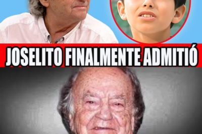 A los 82 años, Joselito Finalmente admite lo que todos sospechábamos