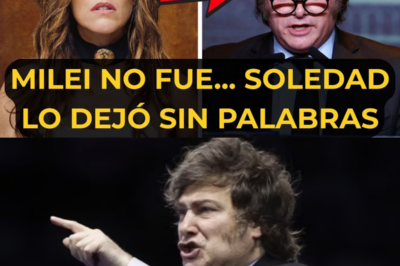 ¡MILEI faltó al acto del 9 de Julio… SOLEDAD subió al escenario y dijo LO IMPENSADO!