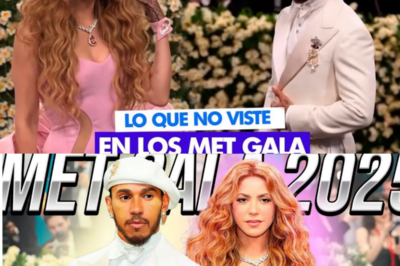 Shakira, Lewis Hamilton y un Misterio Apasionante en el Met Gala 2026