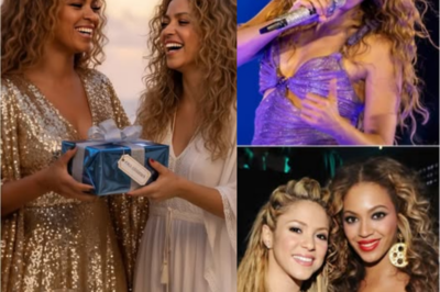 Beyoncé apareció de manera inesperada en el backstage del concierto de Shakira, y nadie sabía de la excelente relación que ambas mantenían en secreto. Beyoncé animó a la colombiana y le regaló un obsequio de gran valor que dejó a todos sorprendidos. Shakira no pudo contener las lágrimas y dijo: “Ella siempre ha estado conmigo en los momentos difíciles, siempre de mi lado”. Las dos se abrazaron fuertemente, y la respuesta de Beyoncé hizo que las redes sociales explotaran.