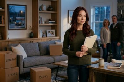 La primera llamada llegó poco después de que el equipo de mudanza se fuera, y lo que parecía un momento tranquilo empezó a sentirse distinto; mientras algunas palabras reflejaban sorpresa, yo ya tenía en mis manos documentos familiares importantes que casi nadie había notado durante años. En ese instante, todo comenzó a volverse más claro, como si finalmente las piezas encajaran