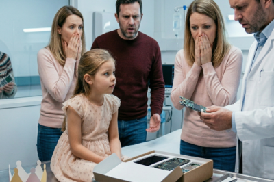 El festejo de 8 años de mi nena se volvió una carnicería emocional cuando el regalo de su abuela empezó a despedazarla por dentro. Esa noche, mi hija se retorcía con los ojos en blanco, enterrándose las uñas en la cabeza por el dolor tan perra. El doctor, temblando, me soltó la verdad: Este aparato es una trampa mortal diseñada para quemarle el sistema nervioso a la niña. Sentí que el mundo se me venía abajo al ver a mi propia madre tras el vidrio, con una sonrisa desquiciada y apretando un maldito control remoto, gozando de ver cómo se le escapaba la vida a su propia sangre.