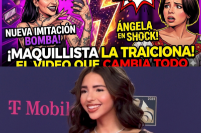 NUEVA IMITACIÓN de ÁNGELA AGUILAR POR CAZZU que LA HUNDE ¡MAQUILLISTA LA TRAICIONA!e