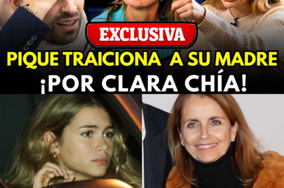 El Hundimiento de un Imperio Familiar: Gerard Piqué Traiciona a su Madre y Apoya a Clara Chía en los Tribunales