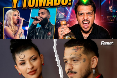 El Colapso de Christian Nodal: Reacción Descontrolada y Entre Gritos al Lanzamiento de ‘Chamaquitx’ de Cazzu