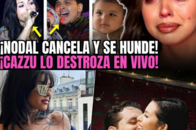 ¡ÁNGELA AGUILAR HUMILLADA EN VIVO! ¡NODAL CANCELA TODO Y CAZZU LO DESTROZA SIN PIEDAD!