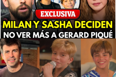 El Desgarrador Motivo por el que los Hijos de Shakira y Piqué se Niegan a Ver a su Padre: Un Ultimátum que lo Cambia Todo