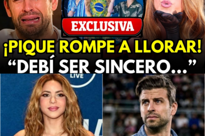 El derrumbe de Gerard Piqué: Lágrimas, arrepentimiento y una confesión devastadora sobre Shakira tras el concierto en Copacabana