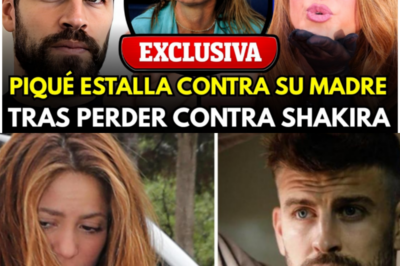 La Traición Definitiva: Piqué Rompe con su Madre en Público por un Juicio Secreto y le Da la Razón a Shakira