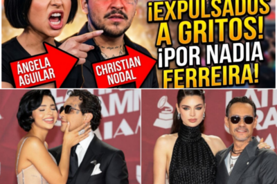 ¡BOMBA! Ángela Aguilar y Christian Nodal EXPULSADOS del Exclusivo Baby Shower de Marc Anthony: La Traición, el Ego Herido y la Jugada Maestra que Sacude a la Farándula