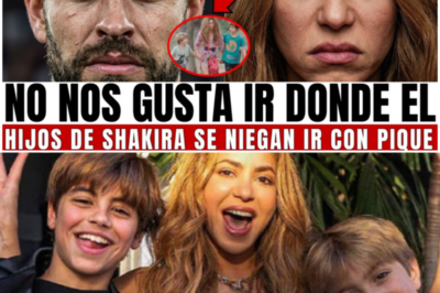 El Silencio Más Cobarde: La Dolorosa Verdad por la que Milan y Sasha se Niegan a ver a Piqué