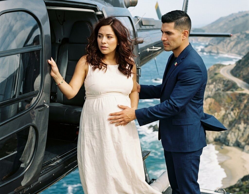 Jamás imaginé que el hombre que prometió protegerme elegiría un helicóptero para cambiar mi vida. Todos creían que aquel vuelo era una muestra de amor. Mientras acariciaba mi vientre y sonreía frente a todos, yo ya conocía la verdad. Lo que nadie imaginaba era que llevaba meses esperando ese momento, porque los secretos que cambian una vida rara vez llegan de repente… simplemente terminan confirmando lo que el corazón ya había presentido.