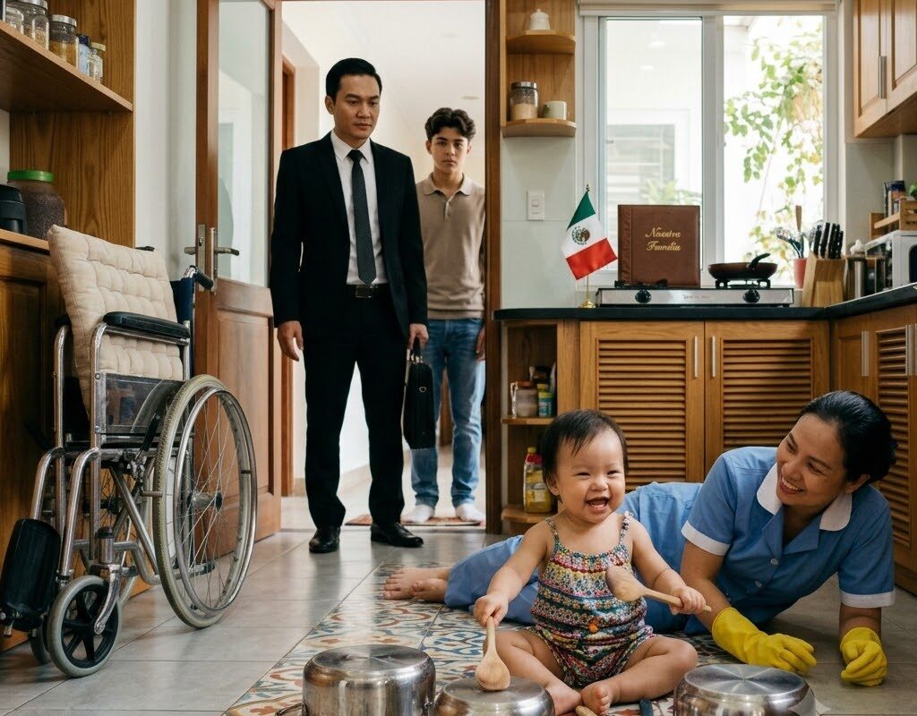 El magnate instaló cámaras para darle tranquilidad a su hijo, convencido de que todo estaba en orden. Con el paso de los días, las imágenes comenzaron a mostrar pequeños detalles que nadie había notado antes. Poco a poco, cada nuevo momento hizo que aquella historia se viera completamente distinta de lo que todos habían imaginado.