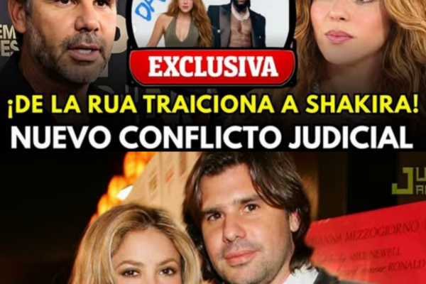 ¡EXCLUSIVA! ¡ANTONIO DE LA RÚA “TRAICIONA” A SHAKIRA Y VUELVE A DEMAND...