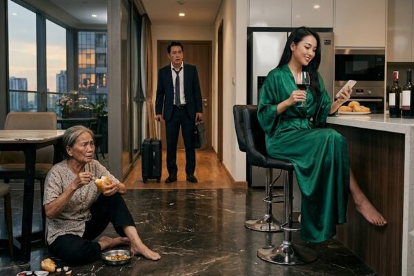 Regresó antes de lo previsto y encontró a su madre descansando en un r...