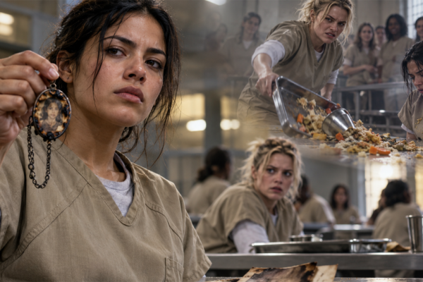VANESSA TIRÓ LA COMIDA DE LA NUEVA PRISIONERA PARA HUMILLARLA… PERO LU...